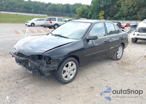 2006 Nissan Sentra 1.8S z USA, uszkodzony, nr VIN 3N1CB51D66L604849